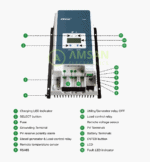 SCC MPPT EPever 60A Solar Charge Controller - Gambar 4