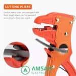 HS 700D Tang Kupas Pengupas Potong Kabel 0.25-6mm Wire Stripper Cutter - Gambar 3
