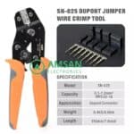 IWISS SN-025 F Terminal Jumper Tang Crimping Dupont Molex CP C-Grid - Gambar 2