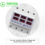 TOVPD3 Three Phase 3 3P 63A 100A TOMZN Over Under Voltage Current Protection - Gambar 3