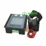 PZEM-011 100A 220V AC Voltmeter Power Energy Watt kWh Meter Peacefair - Closed CT - Gambar 4