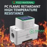 PZEM-008 Din Rail Power Energy Meter 50-300VAC 100A Peacefair - Gambar 3