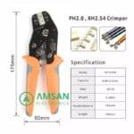IWISS SN-01BM Tang Crimping Terminal Molex JST PH2.0 XH2.54 Dupont - Gambar 4