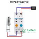 Smart MCB Wifi 63A ELCB RCBO kWh Meter Over Voltage Current Protection - Gambar 4