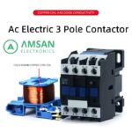 Kontaktor CJX2-0910 1810 2510 3210 AC 220V 9A 18A 25A 32A 3P+NO 220VAC 3Phase 3P 3 Pole - Gambar 4