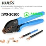 IWISS IWS-20100 Battery Lugs Open Barrel Connector Crimping Tools