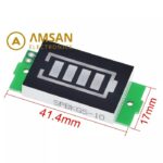 Indikator Baterai Lithium Li-ion 1S 2 3S 4S 1S-8S 18650 Battery Pack - Gambar 3