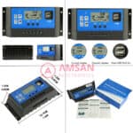 SCC PWM 10A 20A 30A 40A 50A 60A Solar Charger Controller - Gambar 3