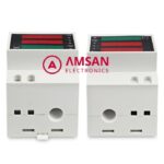 D52-2047 AC80V-300V built-in CT DIN rail Multi-fungtion Meter - Gambar 4