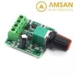 Dimmer DC Motor Speed Controller PWM 1.8-15V 2A 30V 1803BK Lampu LED - Gambar 4
