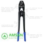 IWISS IWS-25500 Tang Crimping Skun OT-500 Battery Lugs Terminal OT500 - Gambar 5