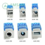 UKK80A UKK160A Terminal Block 80A 160A Power Distribution Junction Box - Gambar 2