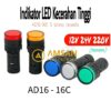 AD16-16C Lampu Pilot 16mm LED Sinyal Indikator Panel signal Indicator