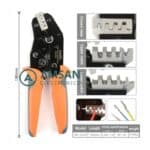 IWISS SN 2549 Crimping Tool AWG28-18 0.08-1.0mm Dupont JST KF2510 - Gambar 2