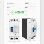 DC MCCB TOMZN 2P 600V 100-250A Overload Protection Switch Protector - Gambar 2