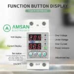 TOMZN 40A 60A Over Under Voltage Over Current Protection TOVPD1 60 EC - Gambar 3