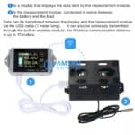 JUNTEK VAT-1100 DC Multifungtion Meter Wireless Bidirectional Detection - Gambar 3