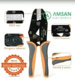IWISS 0560 Tang Crimping C45 OT-UT 3A-10A Open Lug Terminal 454 ABCT - Gambar 2
