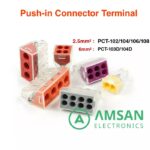 PCT-102-104-106-108-103D-104D Connector WAGO sambungan kabel Konektor