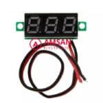 Volt Meter DC 2.5-30V 0.28 Inch Voltmeter Micro Tanpa Frame Casing - Gambar 4