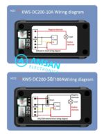 KWS-DC200 10A 50A 100A 200V DC Wattmeter KWH Ampere Watt Meter Keweisi - Gambar 4