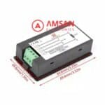 Peacefair PZEM-031 20A Kwh Energy Volt Ampere Watt meter DC 6.5-100V - Gambar 4
