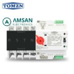 ATS Automatic Transfer Switch TOMZN Otomatis Genset 4P 125A Tanpa Jeda