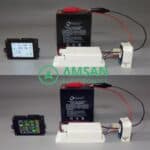 VAC8010F-500V Wireless Battery Volt Ampere Coulomb DC Watt Meter 500A - Gambar 2