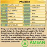 PAM8610 2x15W stereo digital power amplifier Class D board - Gambar 3