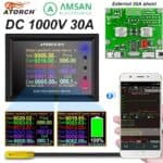 ATORCH DT24P 1000V 30A-1000A Digital Display Battery Analyzer Capacity Tester