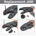 IWISS Jaw IWS HS LX Series Mata Tang Crimping - Gambar 2