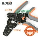 IWISS 2412M 2820M Tang Crimping JAM Molex Tyco JST 24-12 28-20 AWG - Gambar 2