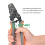 IWISS 2412M 2820M Tang Crimping JAM Molex Tyco JST 24-12 28-20 AWG - Gambar 6