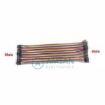 kabel jumper dupont 20cm male to male untuk arduino diy kit - Gambar 2