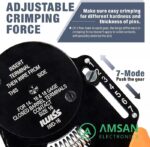 IWISS IWD-12-16-20 Tang Crimping Terminal Deutsch Amphenol DT DTM DTP - Gambar 4