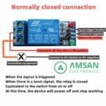 Modul Relay 1 2 4 6 8 16 Channel DC 5V 12V 24V With Optocoupler 10A - Gambar 4
