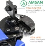 IWISS IWS-2546S Tang Crimping MC4 type O Bulat Round Model 2.5-6mm - Gambar 3
