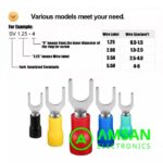 Skun SV Sekun Y Skun Garpu SV Terminal Kabel Power Supply - Gambar 2