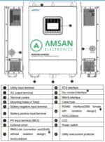 EPever HI UP5000-HM8042 Upower Solar Inverter Charger Batteryless - Gambar 4
