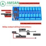 Modul Relay 1 2 4 6 8 16 Channel DC 5V 12V 24V With Optocoupler 10A - Gambar 2