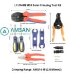 IWISS LY 2546B KIT SET Tang Crimping Pengupas Pemotong Kunci pas MC4 3 - Gambar 4