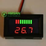 Baterai Indikator Level Aki Battery Capacity Tester Voltmeter 60V - Gambar 3