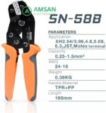 IWISS SN 58B = 28B + 48B Tang Crimping DuPont TE JST Molex EDM Cutting - Gambar 3