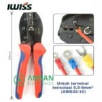IWISS LY-30J Tang Crimping Terminal Terisolasi Y U RV SV BV DBV FDD - Gambar 2