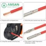 IWISS IWD-1620 Heavy-duty Connector Harting HDD Terminal Deutsch 16 - Gambar 4