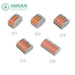 PCT-212-213-214-215-218 WAGO Terminal Sambungan Kabel Konektor - Gambar 5