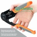 IWISS HD-0812D Deutsch DTP Crimper Tool AWG12-8 Heavy-duty Connector - Gambar 3