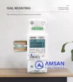 Din-Rail kWh Meter Voltage Current DDS238-2 ZN/S with RS485 MODBUS-RTU - Gambar 4