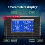 Peacefair PZEM-022 100A kWh Meter Digital Watt Meter AC 80-260V - Gambar 7