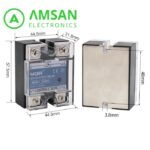 MGR SSR DC to AC 10A 20A 40A Solid State Relay 3-32VDC to 24-480VAC - Gambar 3